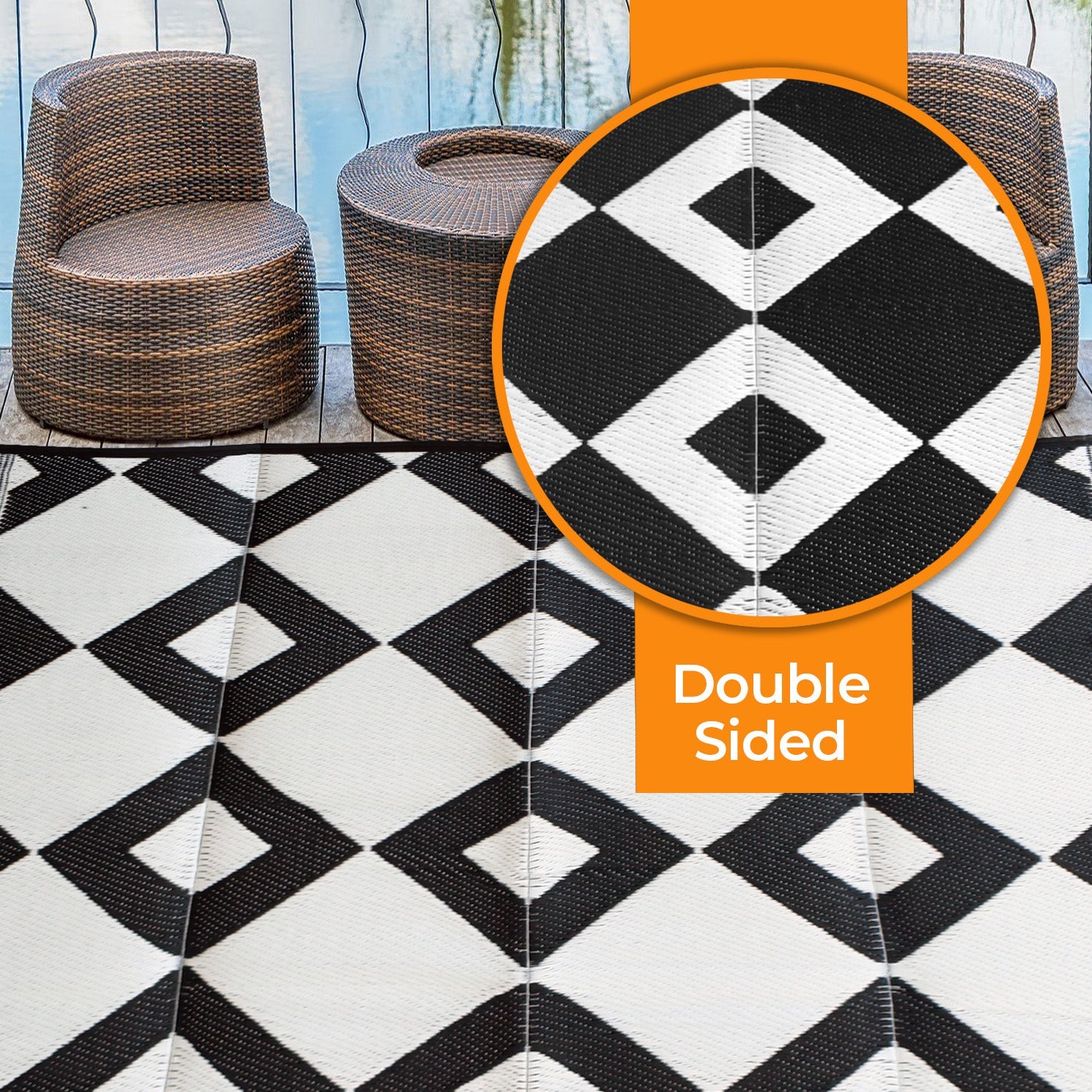 Outdoor Rugs Geo