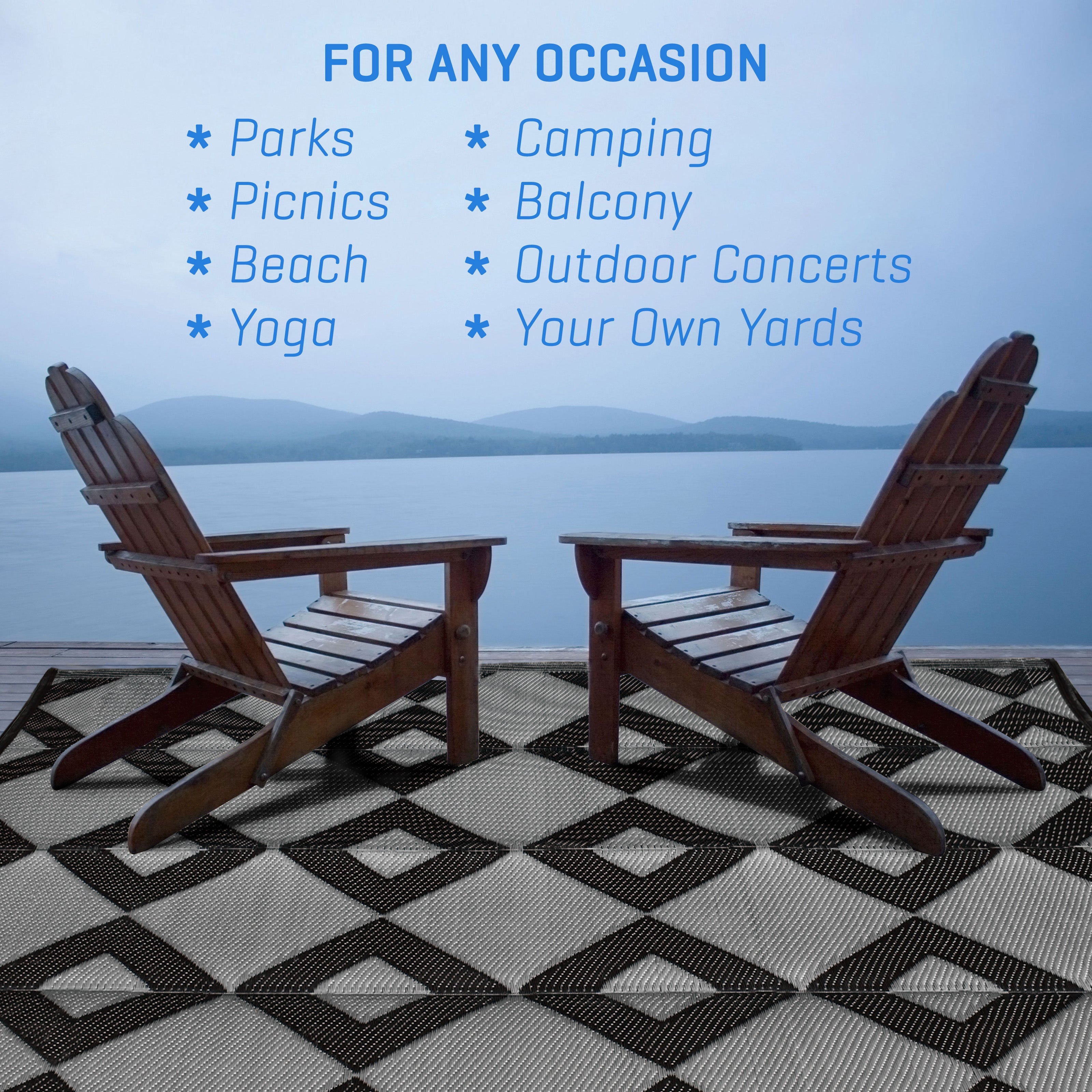 Outdoor Rugs Geo